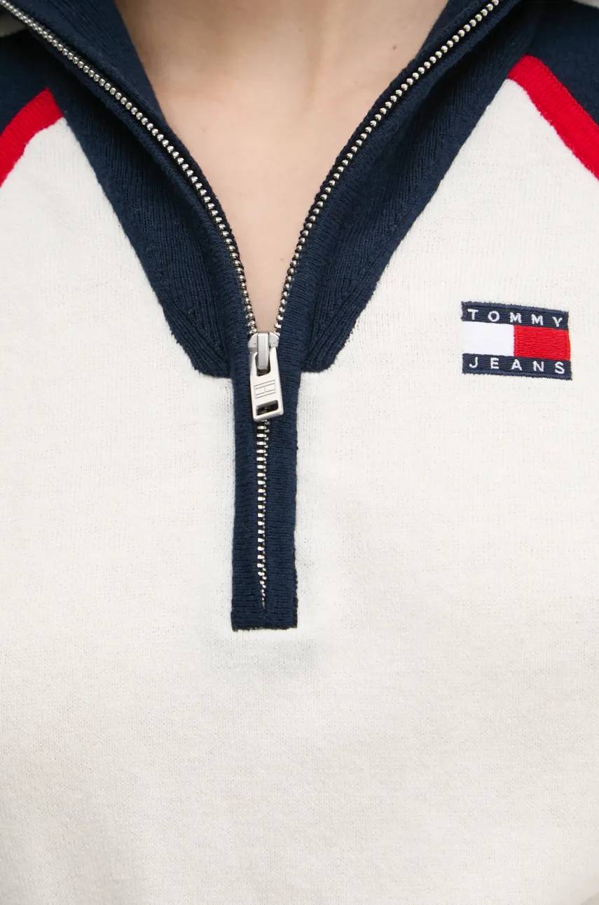 Šaty s prímesou vlny Tommy Jeans
