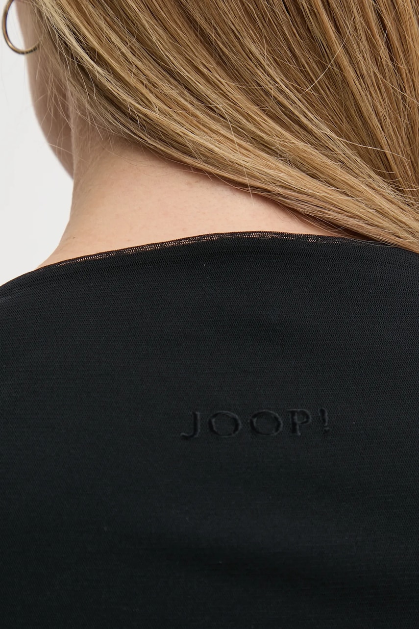 Сукня Joop! колір чорний midi облягаюча 30044844 10018885