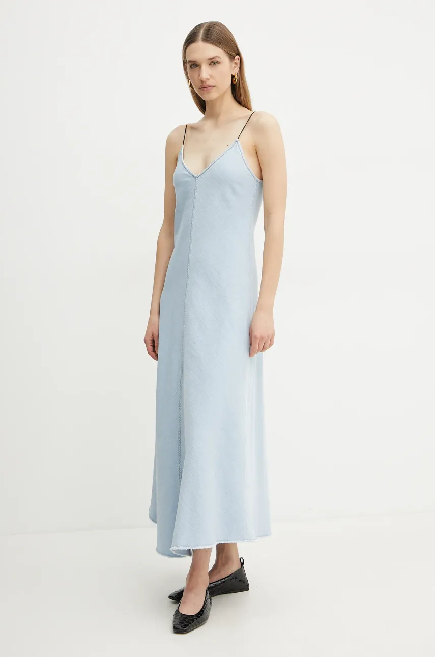 Forte Forte rochie din denim midi, evazată, 13549.my dress