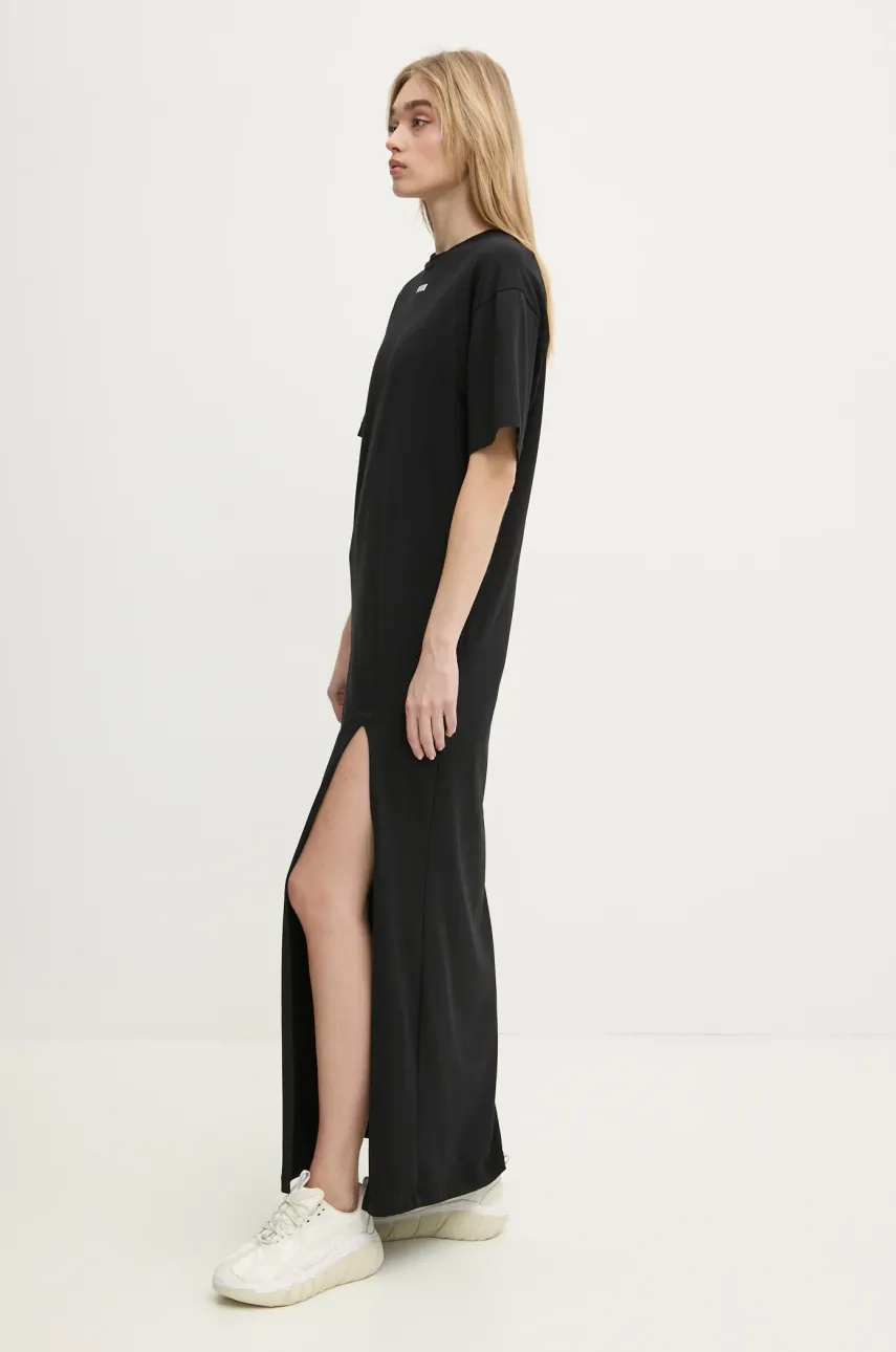 Платье MSGM цвет чёрный maxi прямое 3841MDA83.257002 Платье MSGM цвет чёрный maxi прямое 3841MDA83.257002