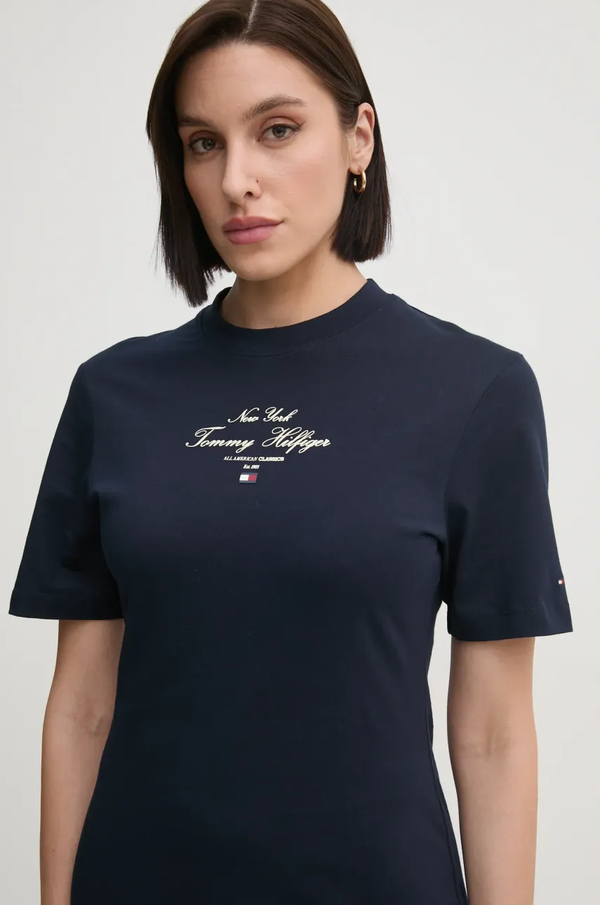 Bavlnené šaty Tommy Hilfiger