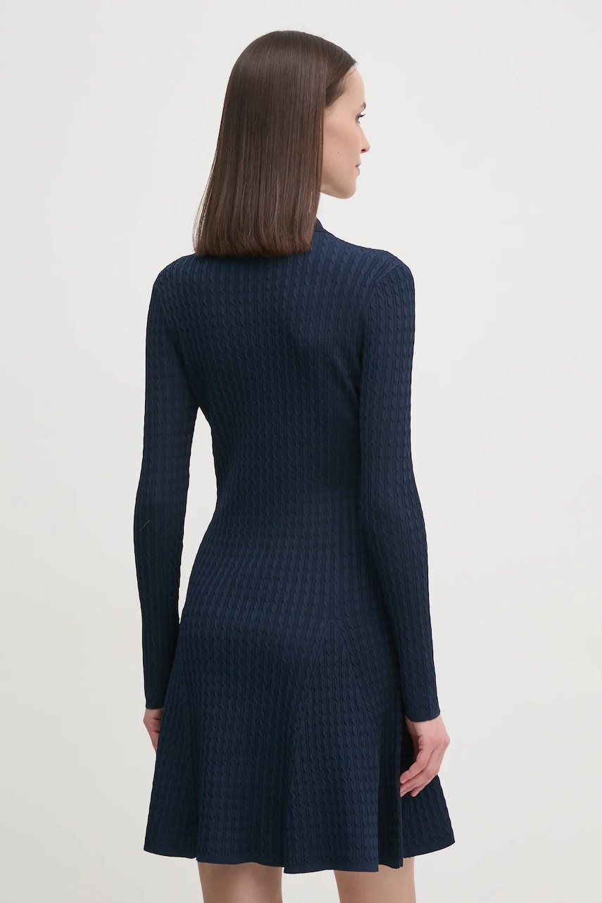 Сукня Tommy Hilfiger колір синій mini розкльошена WW0WW44977