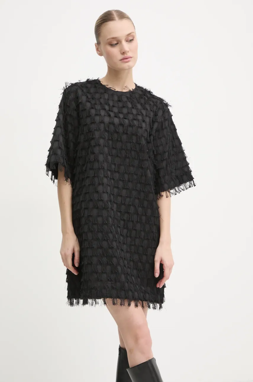 Day Birger et Mikkelsen rochie Nori culoarea negru, mini, dreaptă, DAY65243513