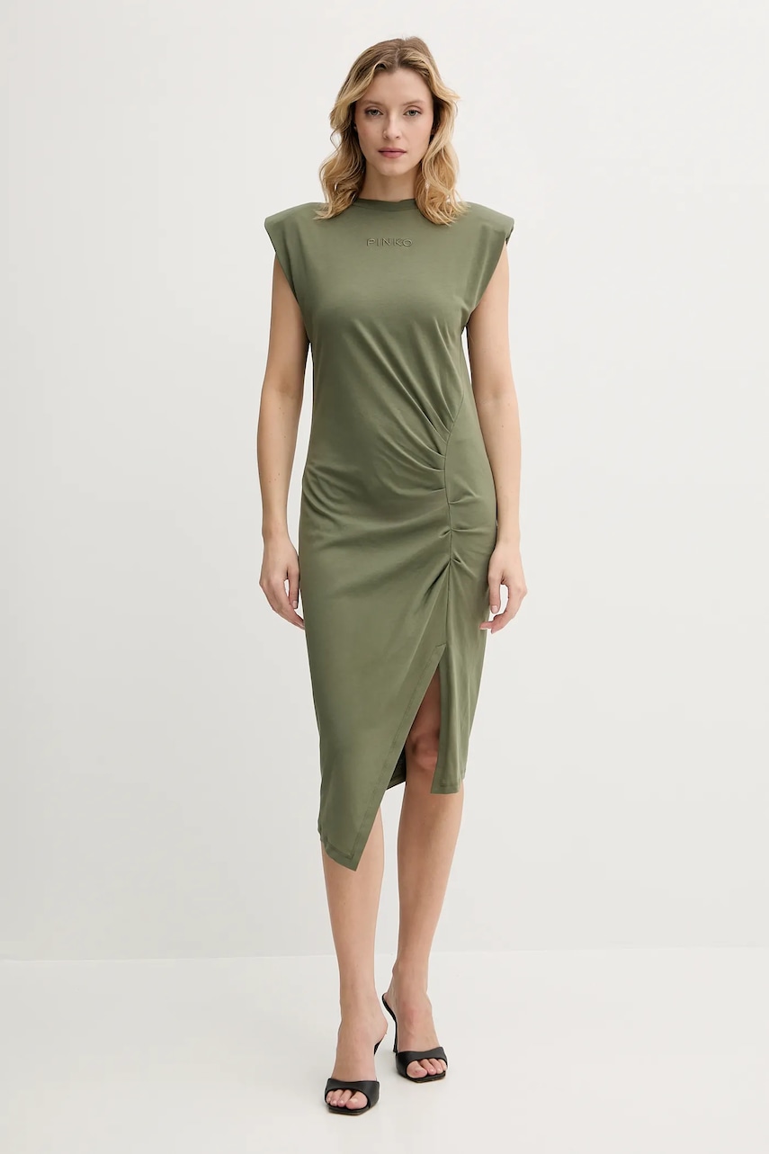 Βαμβακερό φόρεμα Pinko