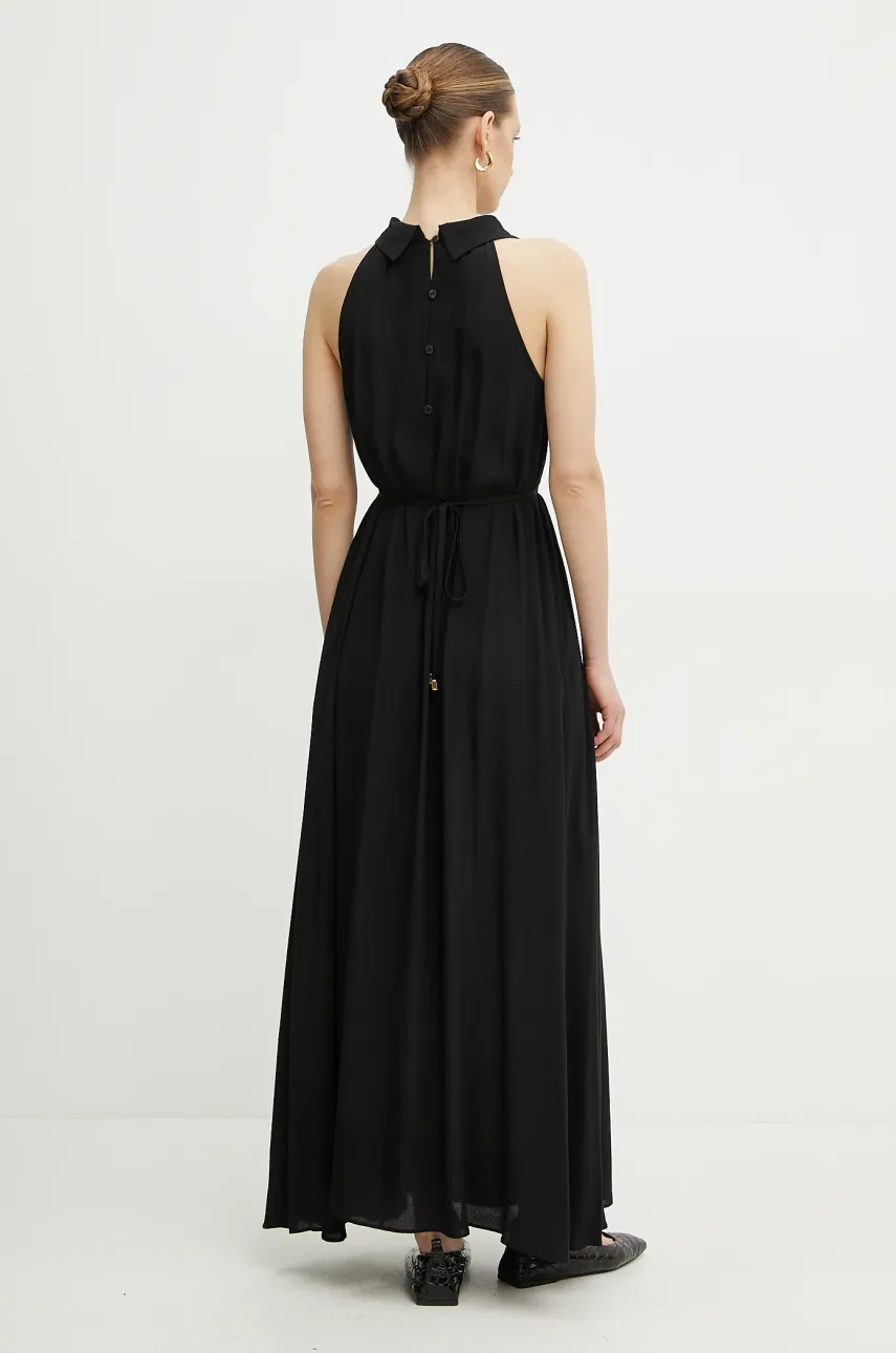 Платье Twinset цвет чёрный maxi прямое 251LB2ECC Платье Twinset цвет чёрный maxi прямое 251LB2ECC