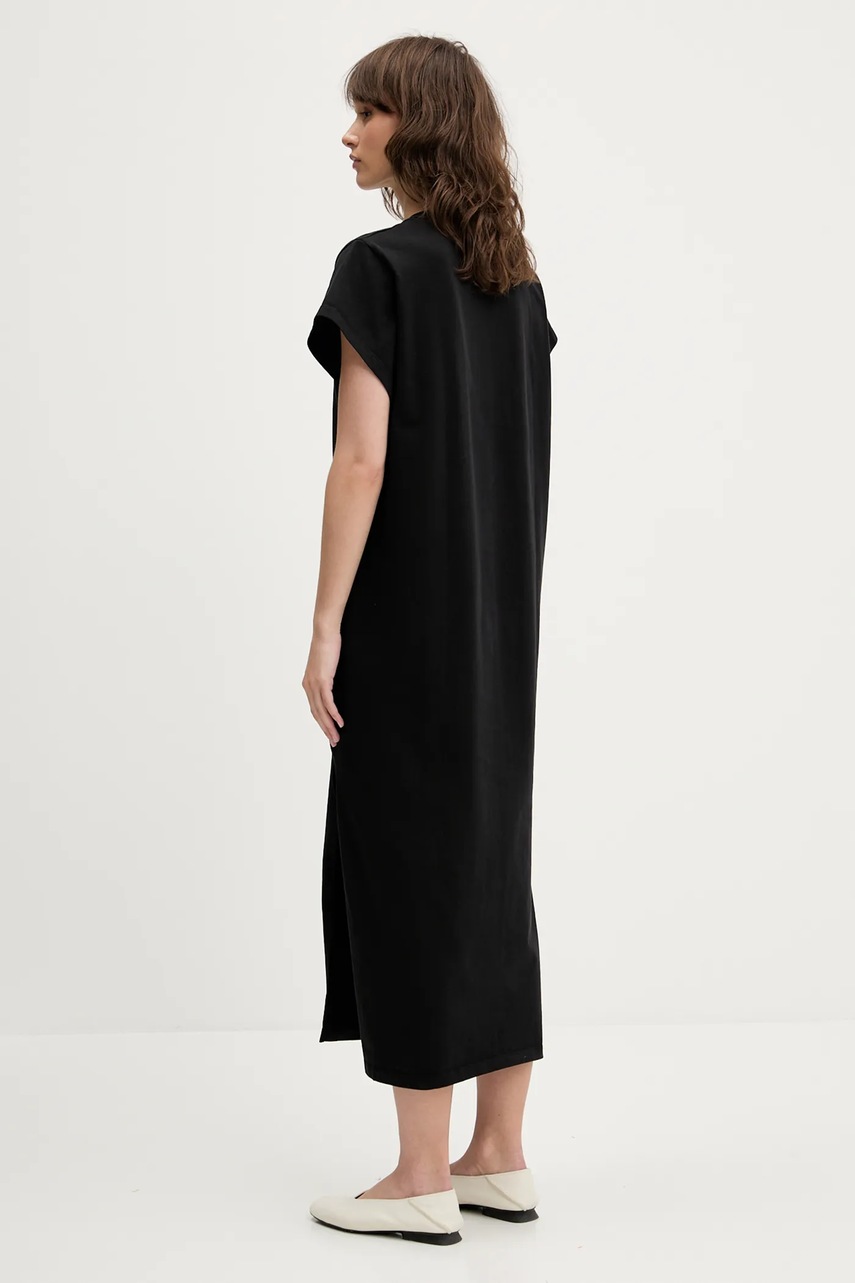IRO pamut ruha fekete, maxi, oversize, WF33LITONYA termék 2. képe