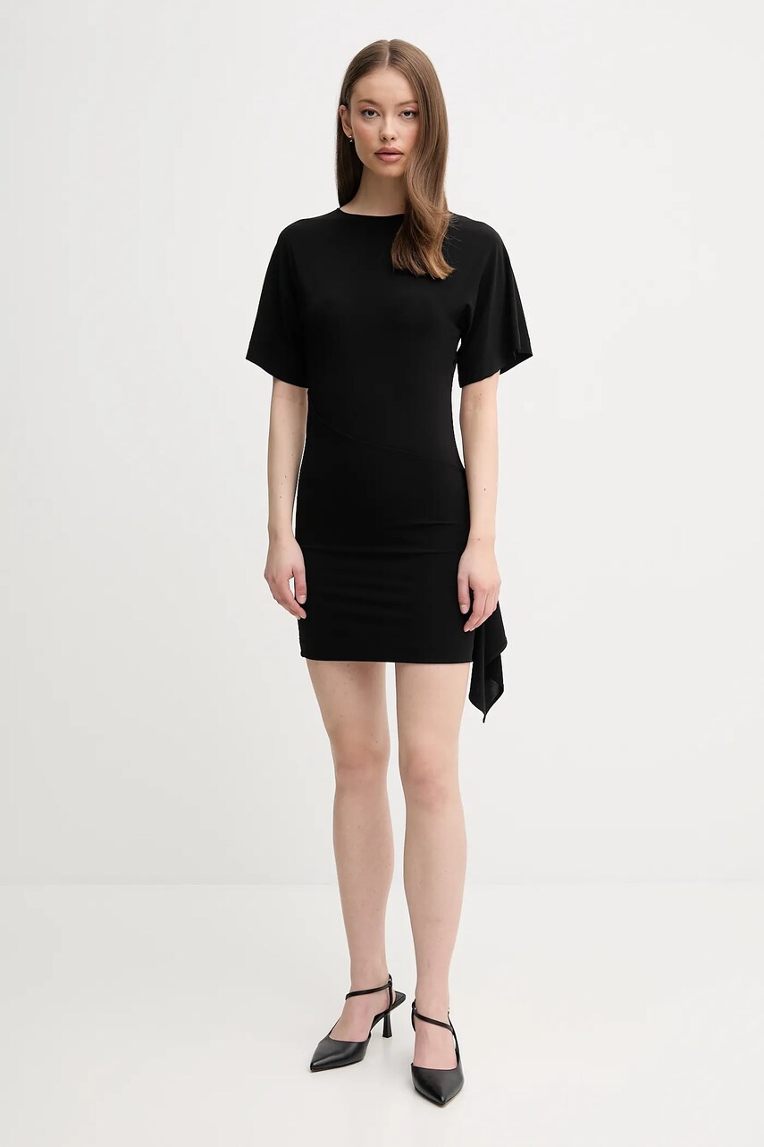Платье Emporio Armani цвет чёрный mini облегающее EW001757 AF15394 Платье Emporio Armani цвет чёрный mini облегающее EW001757 AF15394