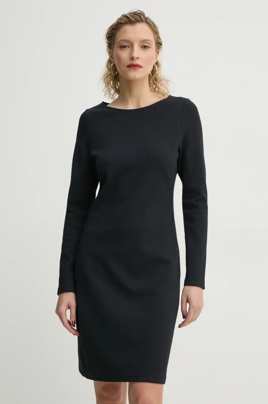 Marc O\'Polo rochie culoarea bleumarin, mini, mulată, 500303859139