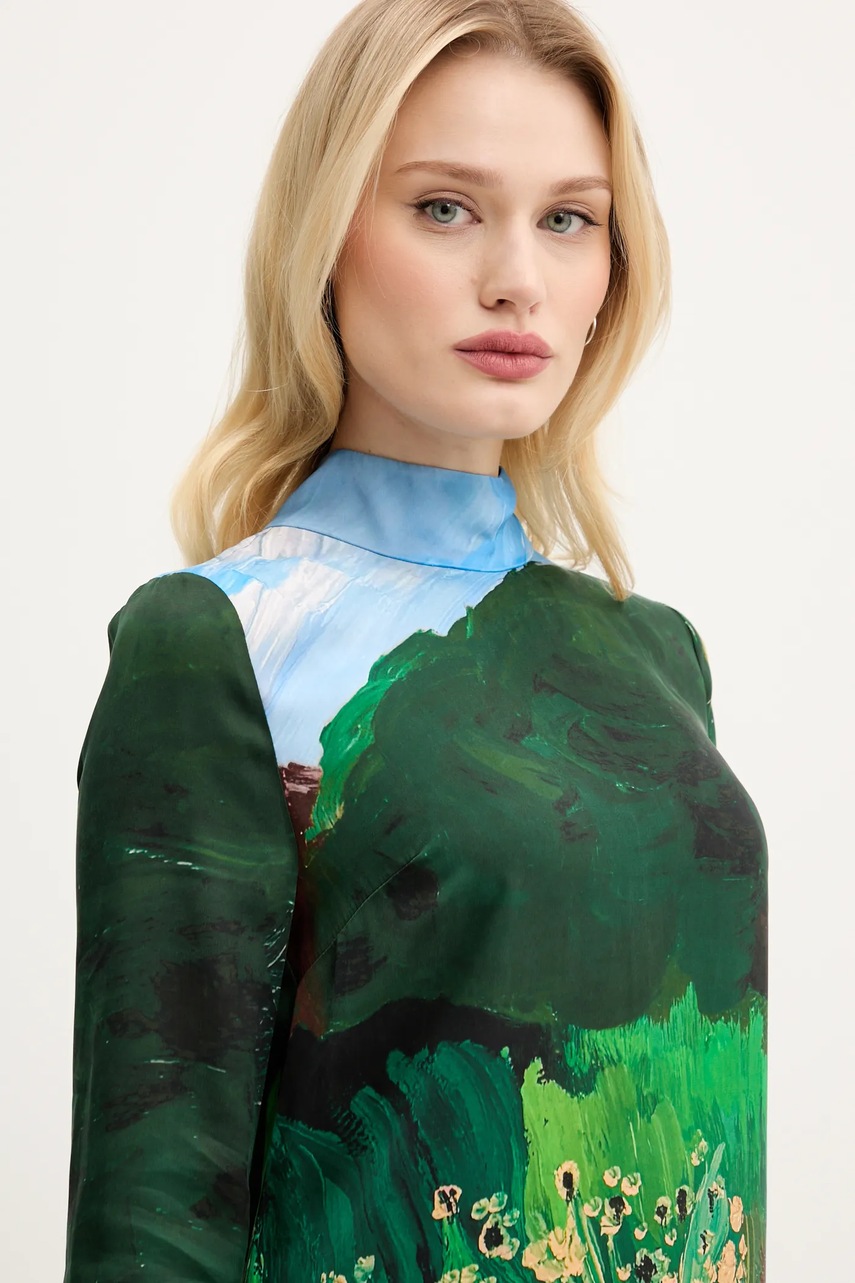 Φόρεμα Stine Goya χρώμα: πολύχρωμο, SG-PS25-D017-2263P φωτογραφία