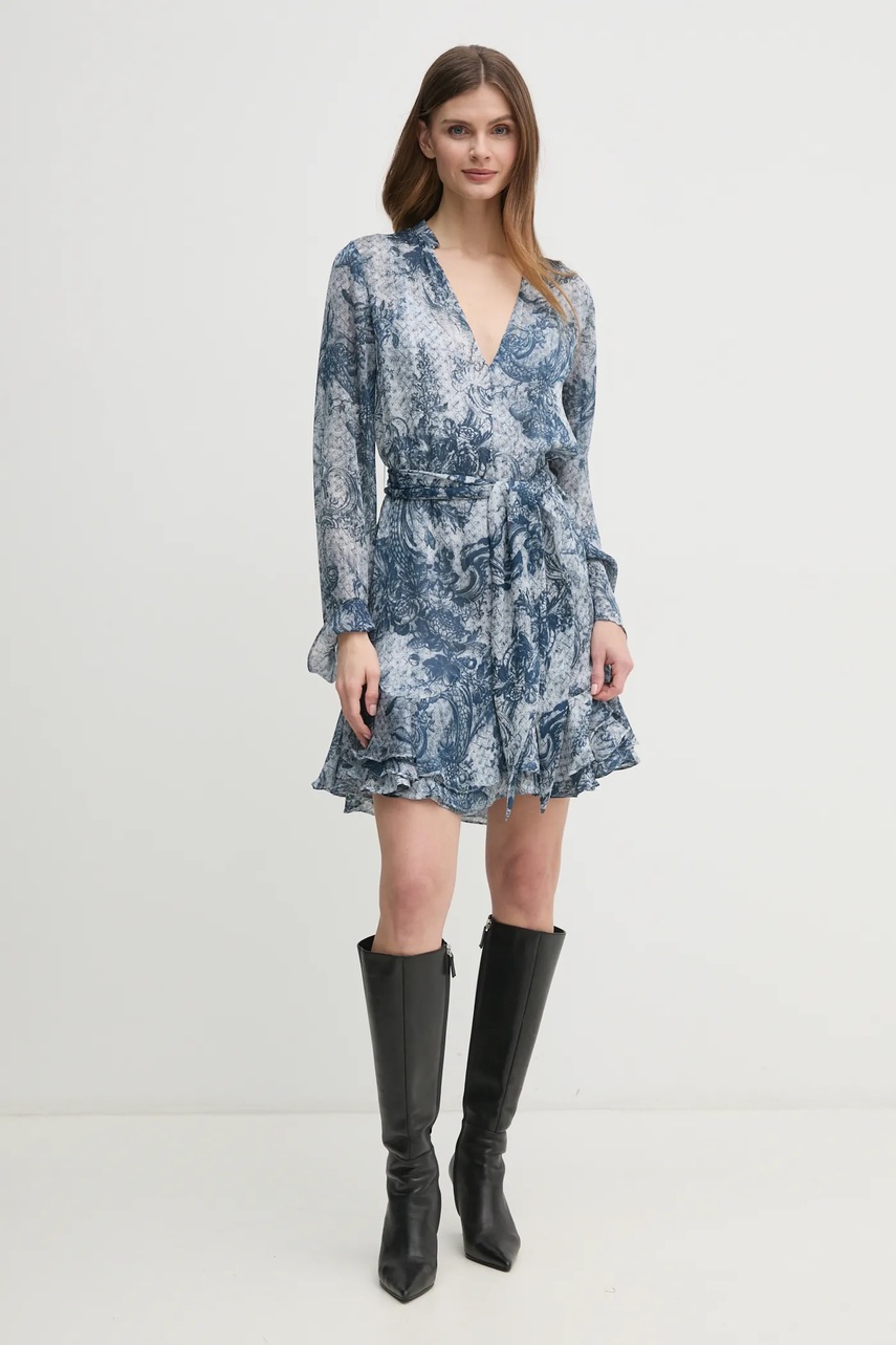 Платье Guess SIBILLA mini расклешённое W5RK35 WDW82 Платье Guess SIBILLA mini расклешённое W5RK35 WDW82