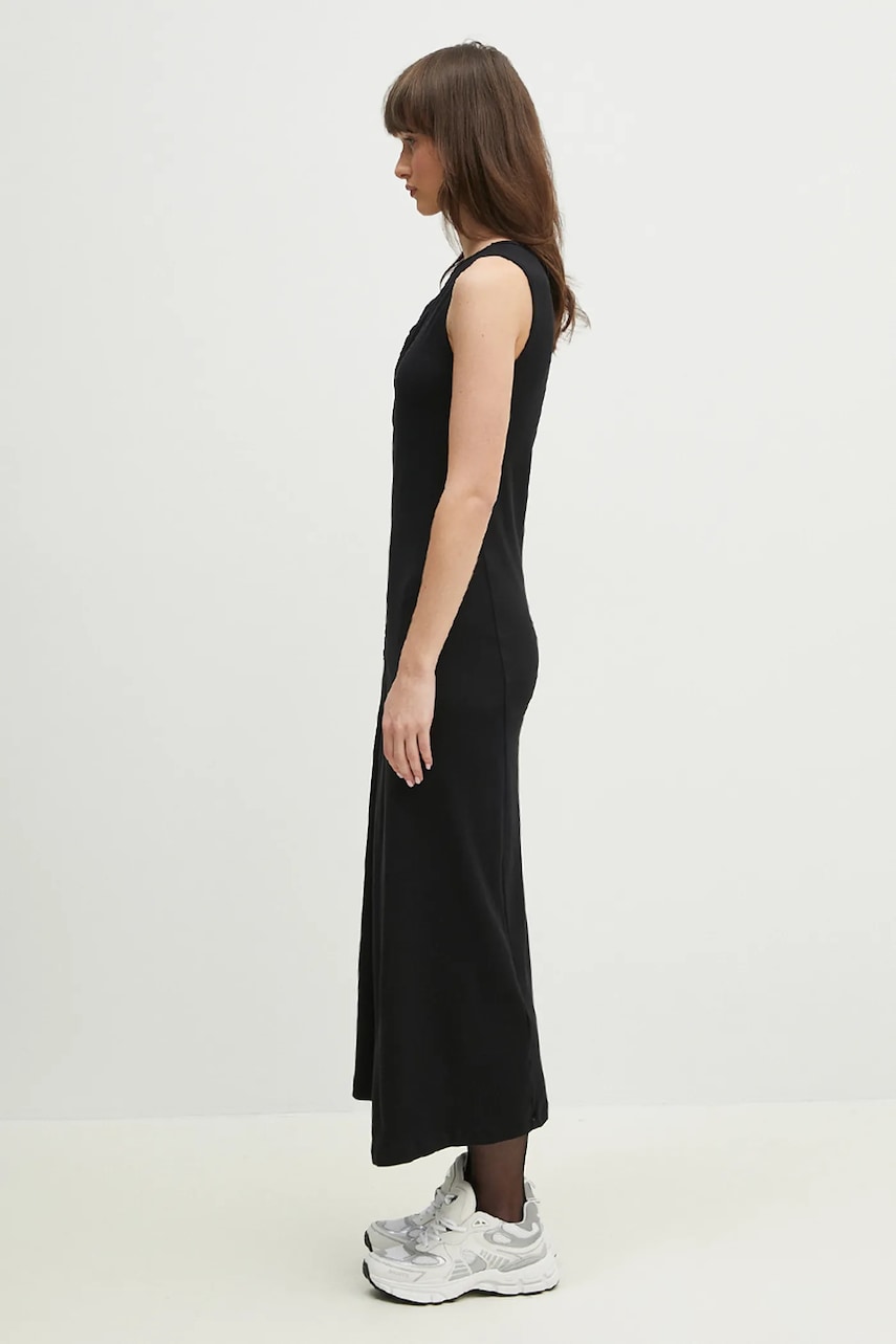 Платье MM6 Maison Margiela цвет чёрный maxi облегающее S52CT0786 Платье MM6 Maison Margiela цвет чёрный maxi облегающее S52CT0786