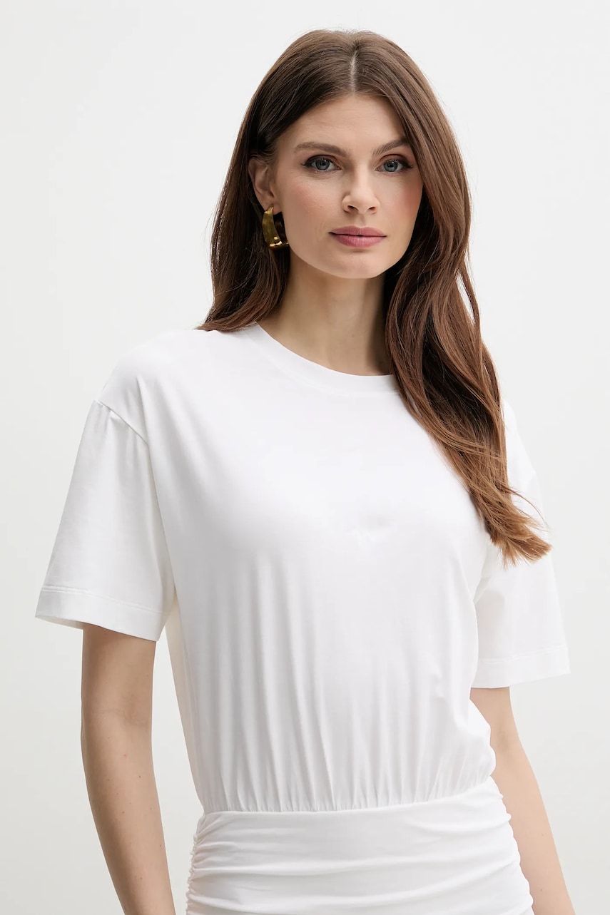 Сукня Marella ILEANA колір бежевий midi облягаюча 2513621014200