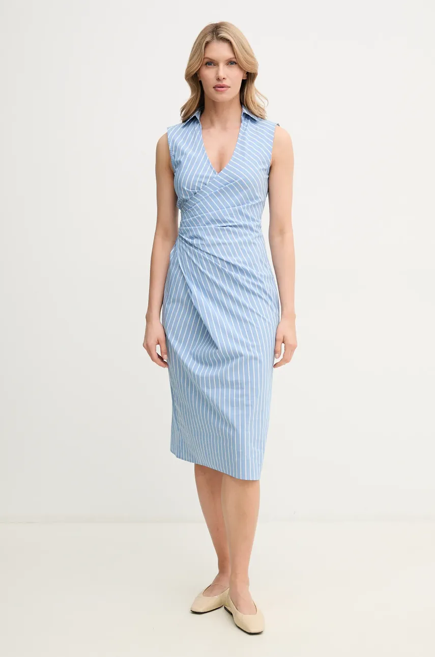 Платье Marella Emme by Marella midi прямое 2515221162200 Платье Marella Emme by Marella midi прямое 2515221162200