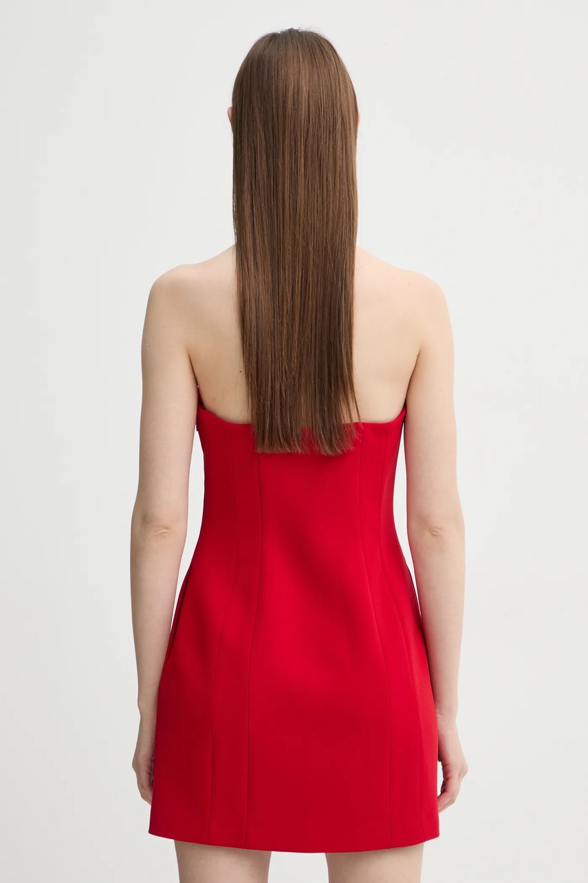 Сукня A.L.C. колір червоний mini облягаюча 6DRES01758