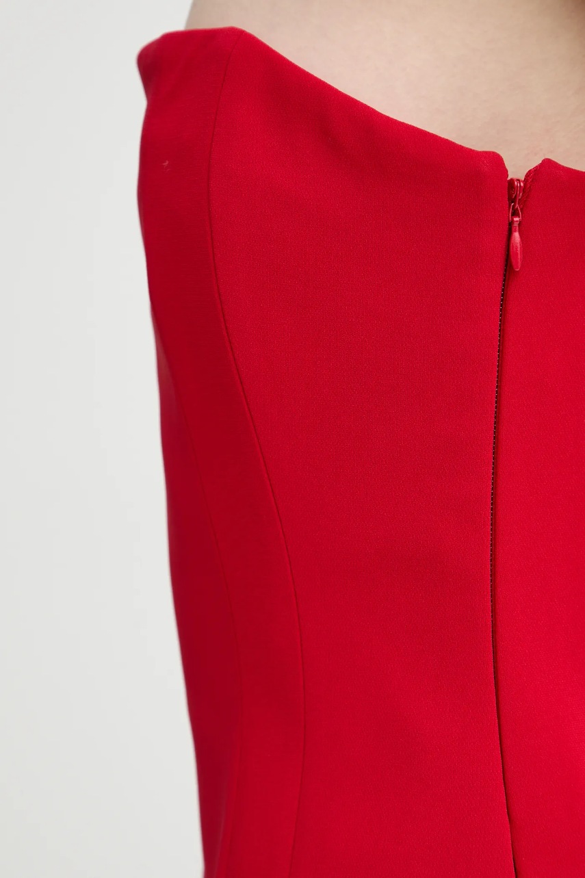 Сукня A.L.C. колір червоний mini облягаюча 6DRES01758