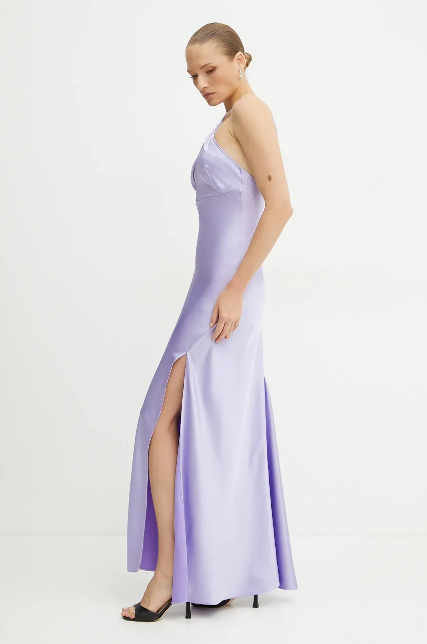 Платье Patrizia Pepe цвет фиолетовый maxi облегающее 2A2877 A563 Платье Patrizia Pepe цвет фиолетовый maxi облегающее 2A2877 A563