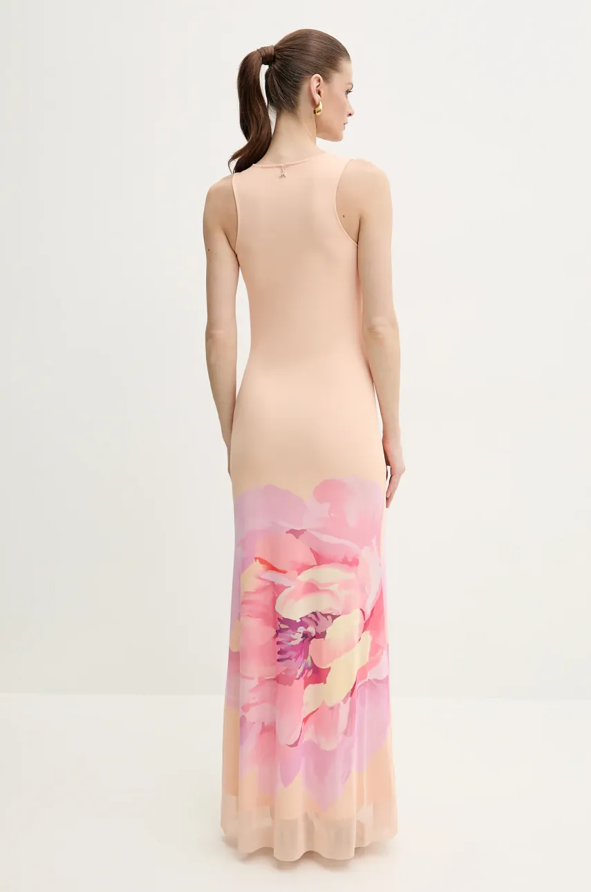 Платье Patrizia Pepe цвет оранжевый maxi облегающее 2A2906 J285 Платье Patrizia Pepe цвет оранжевый maxi облегающее 2A2906 J285