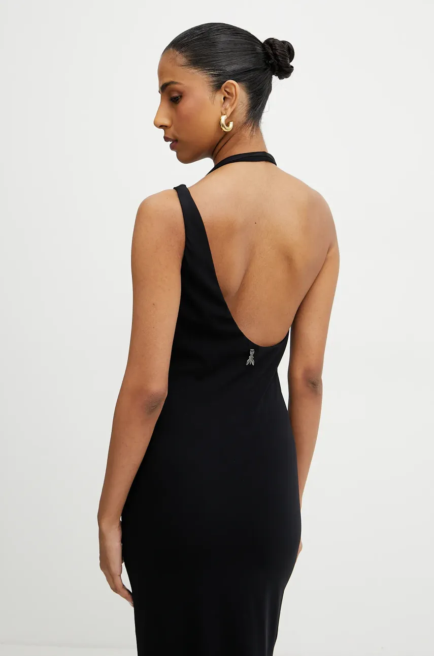 Платье Patrizia Pepe цвет чёрный maxi облегающее 2A2911 J129 Платье Patrizia Pepe цвет чёрный maxi облегающее 2A2911 J129