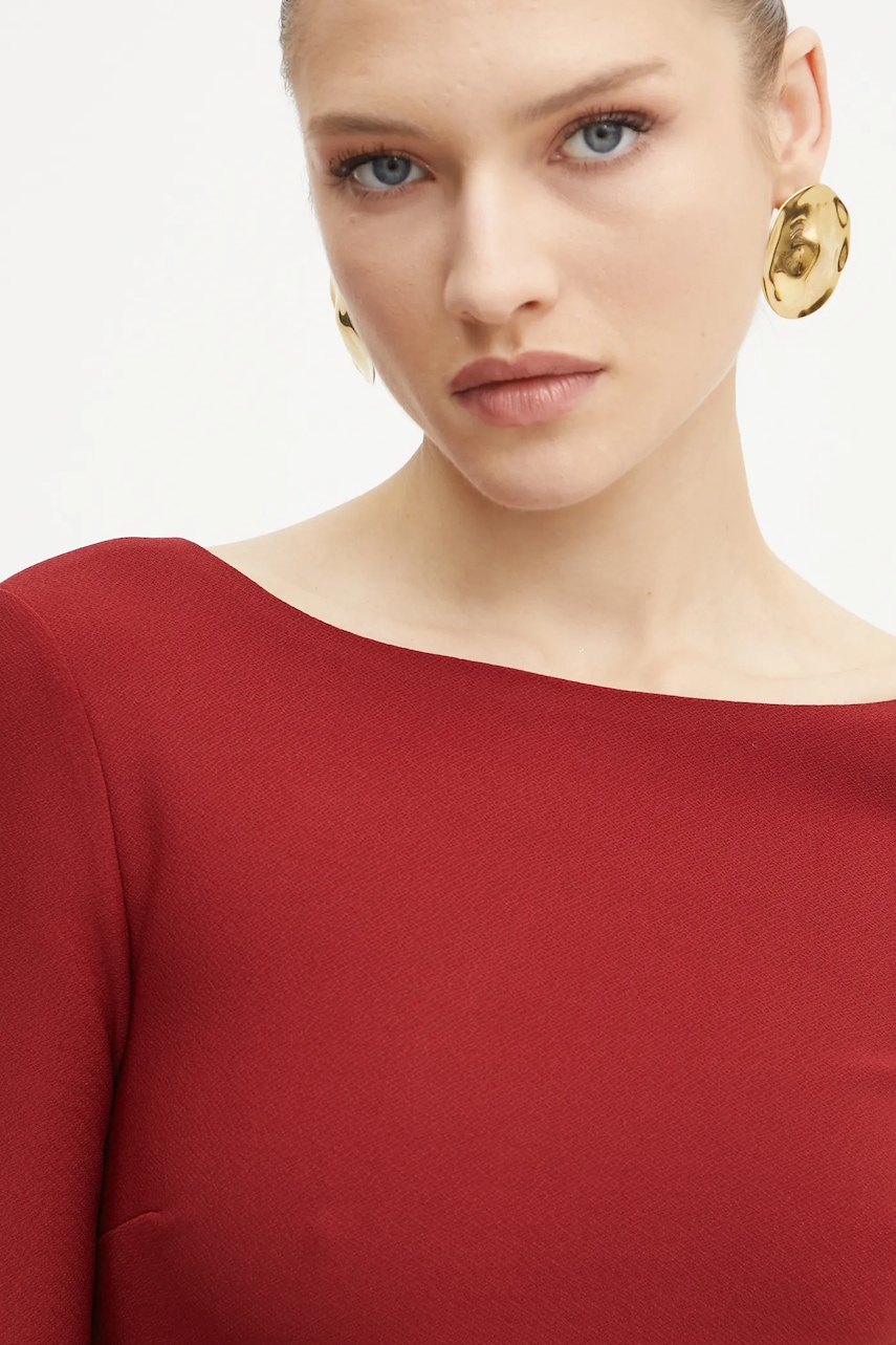 Сукня Marciano Guess CELIA колір бордовий mini пряма 5RGK32 6869Z