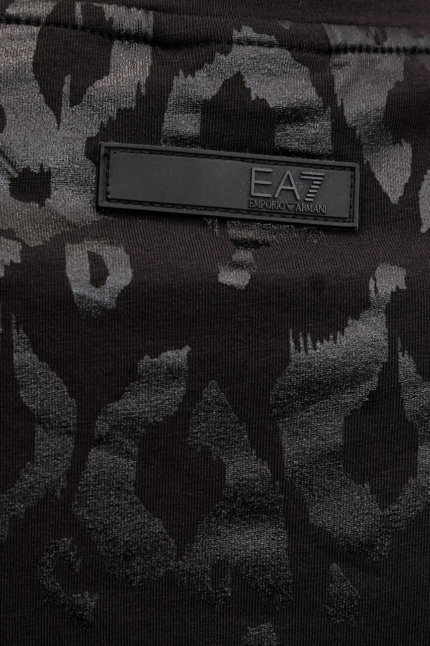 Сукня EA7 Emporio Armani колір чорний mini пряма AF10373.7W000481