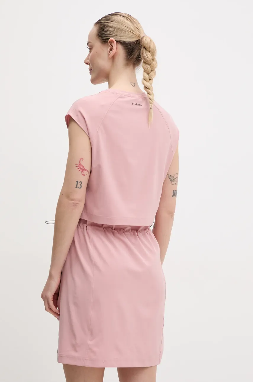 Спортивное платье Columbia Boundless Beauty цвет розовый mini прямое 2118901 Спортивное платье Columbia Boundless Beauty цвет розовый mini прямое 2118901