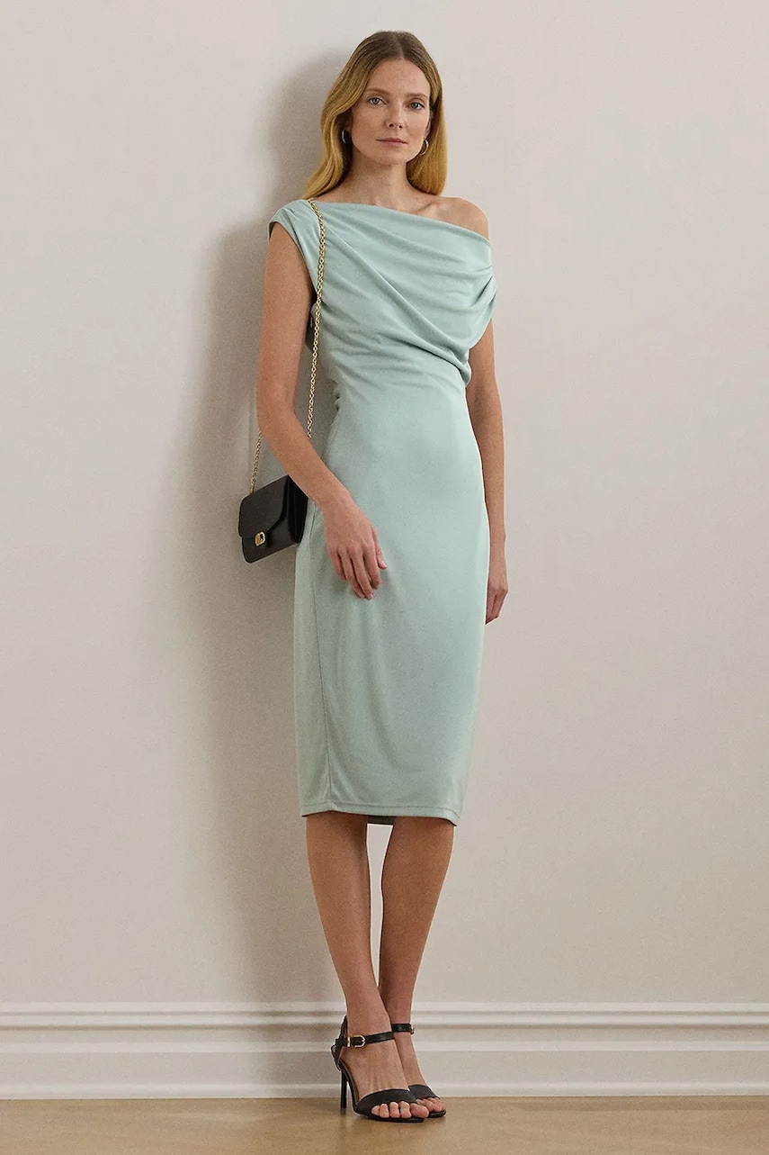 Сукня Lauren Ralph Lauren midi облягаюча 250964081