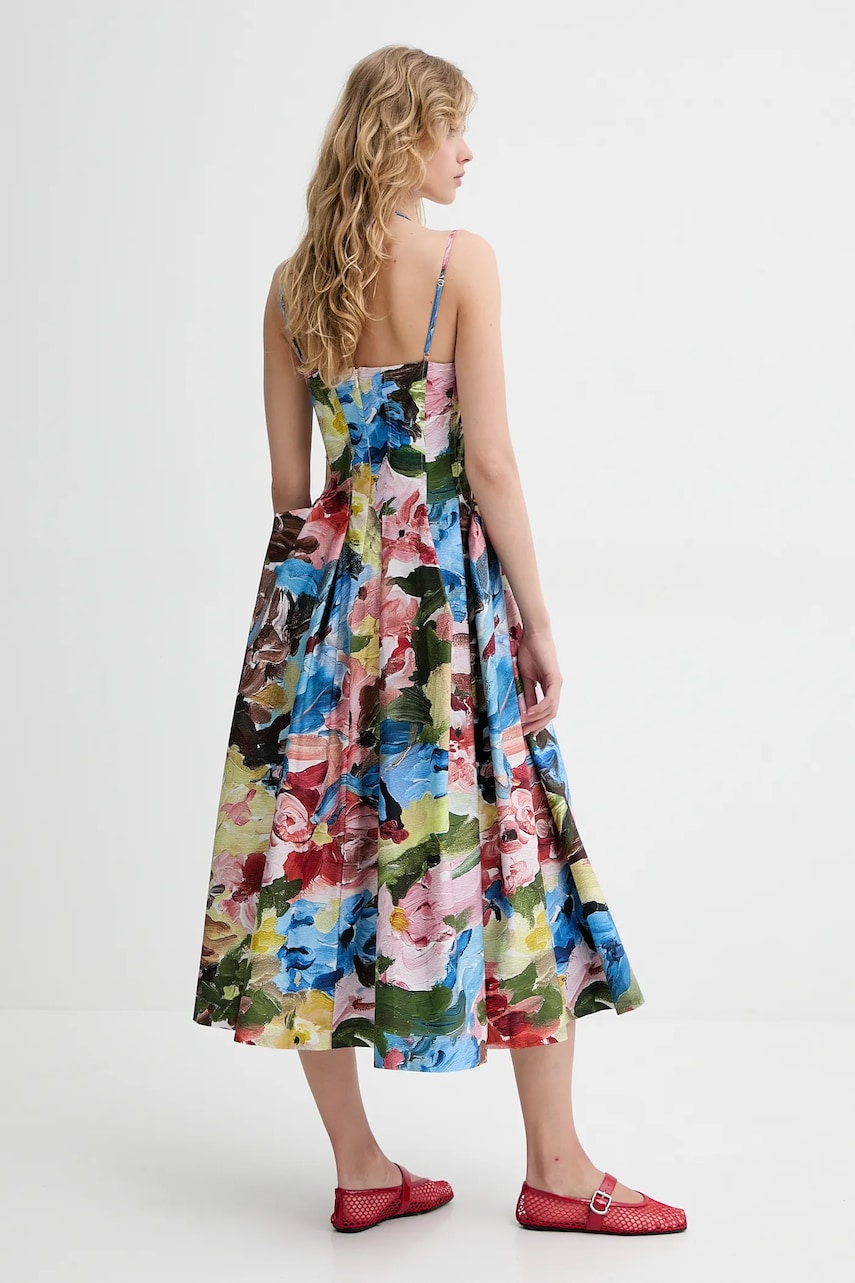 Бавовняна сукня Stine Goya midi розкльошена SG-SS25-D092-2340P