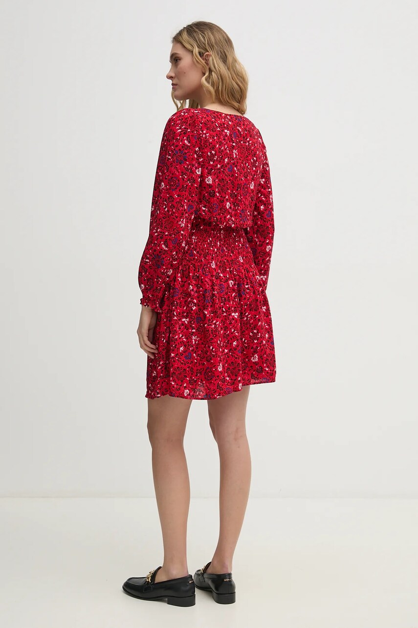 Сукня Pepe Jeans CECILE колір червоний mini розкльошена PL953669