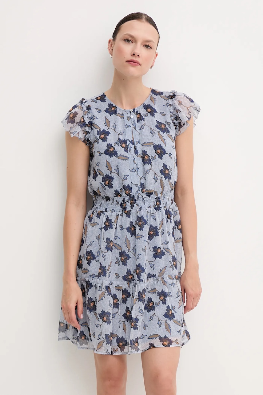 Pepe Jeans rochie EMMANUELLE mini, evazată, PL953691