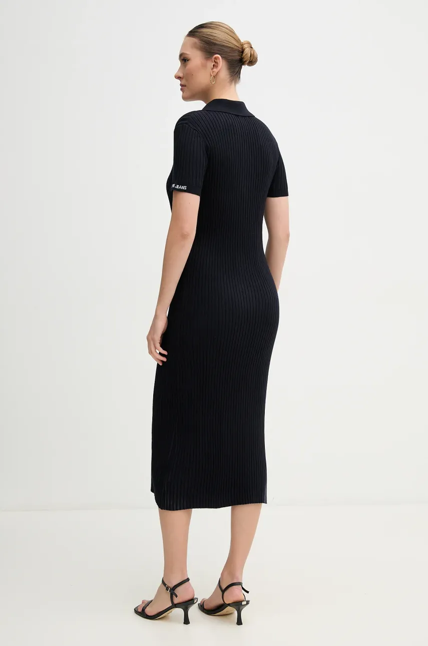 Платье Pepe Jeans PATRICIA цвет синий midi облегающее PL953730 Платье Pepe Jeans PATRICIA цвет синий midi облегающее PL953730