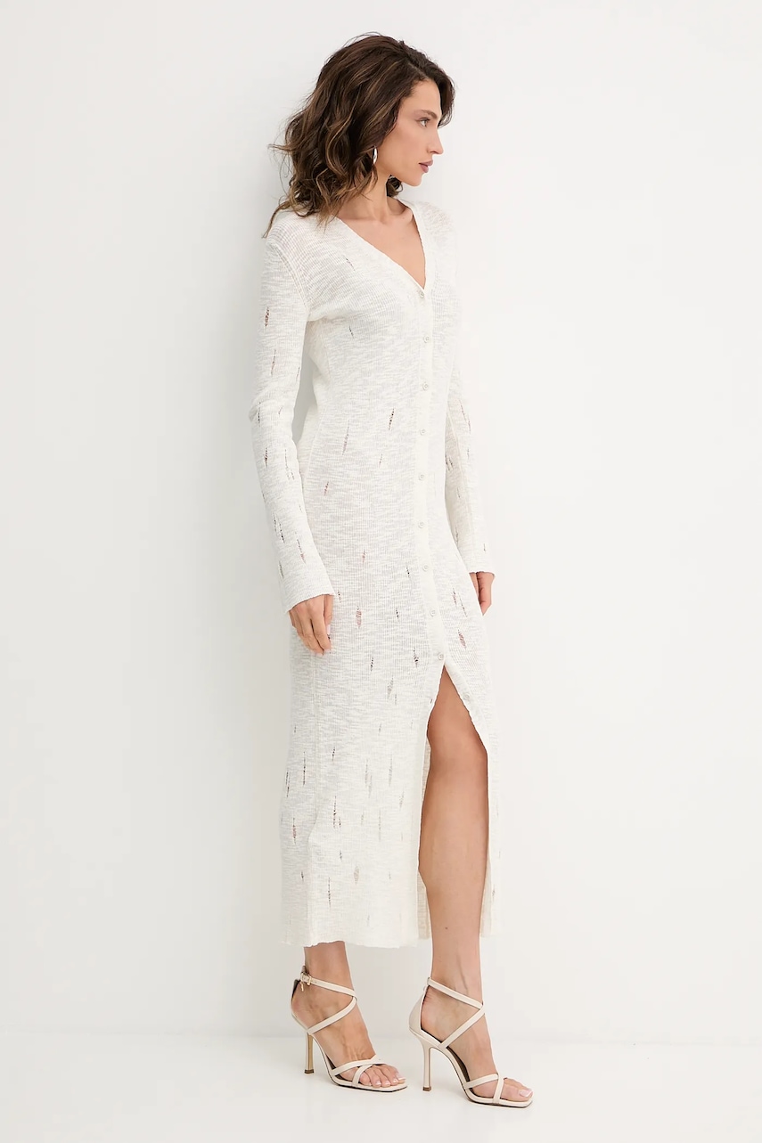 Платье Pinko цвет бежевый maxi прямое 105140 A2LP Платье Pinko цвет бежевый maxi прямое 105140 A2LP