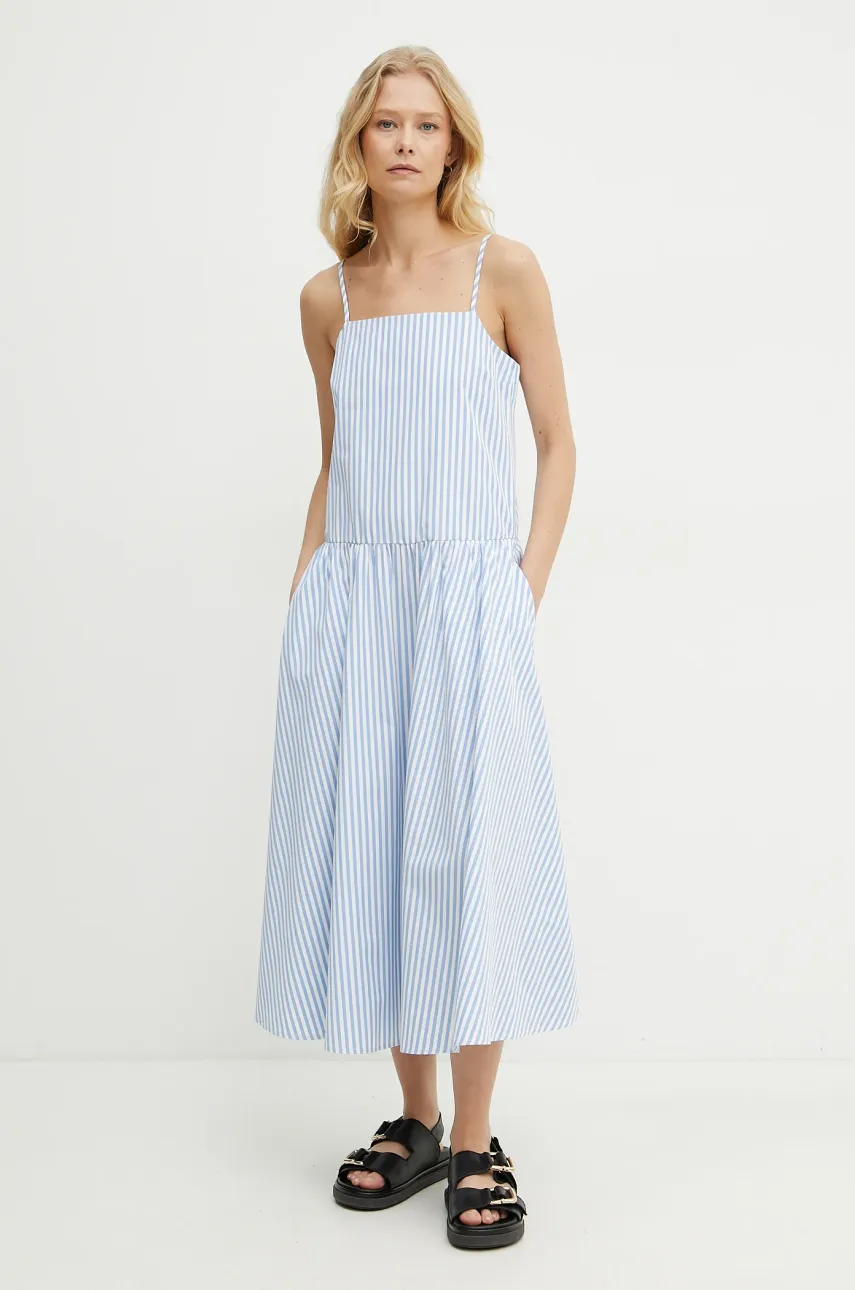 MM rochie din bumbac midi, evazată, 2516221068600