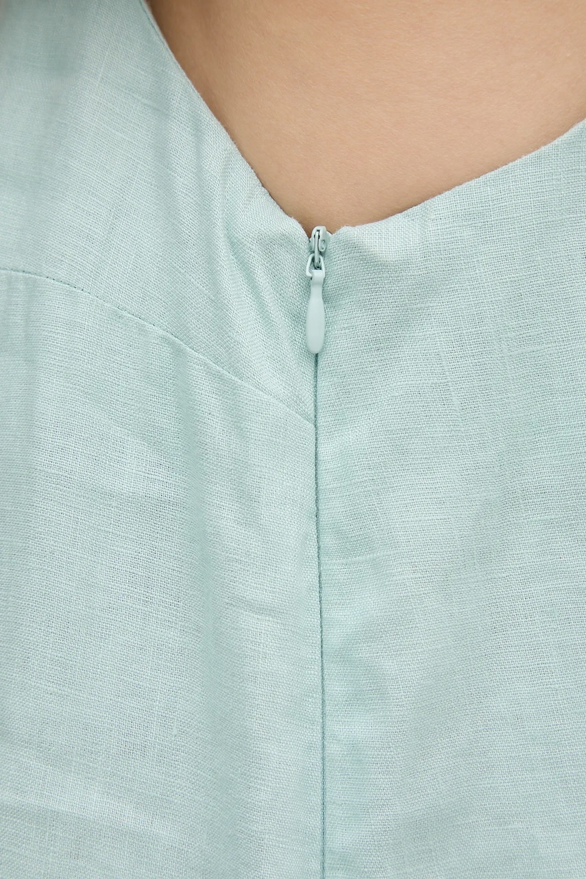 Льняна сукня United Colors of Benetton