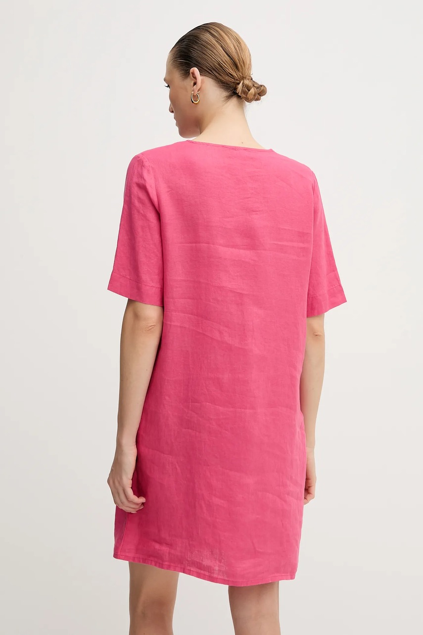 Льняна сукня United Colors of Benetton