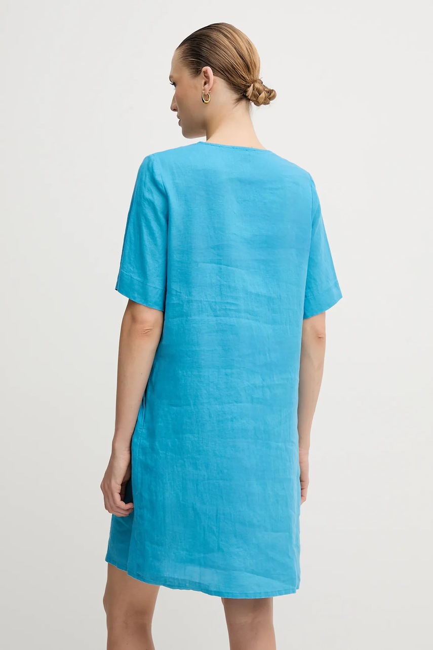 Льняна сукня United Colors of Benetton