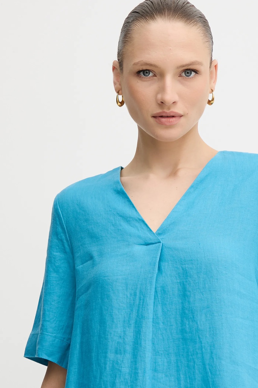 Льняна сукня United Colors of Benetton