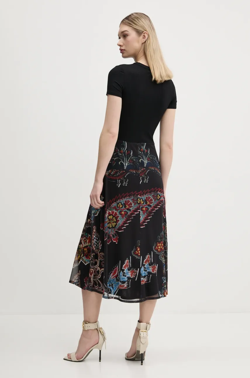 Šaty Desigual PAISLEY MESH_LACROIX
