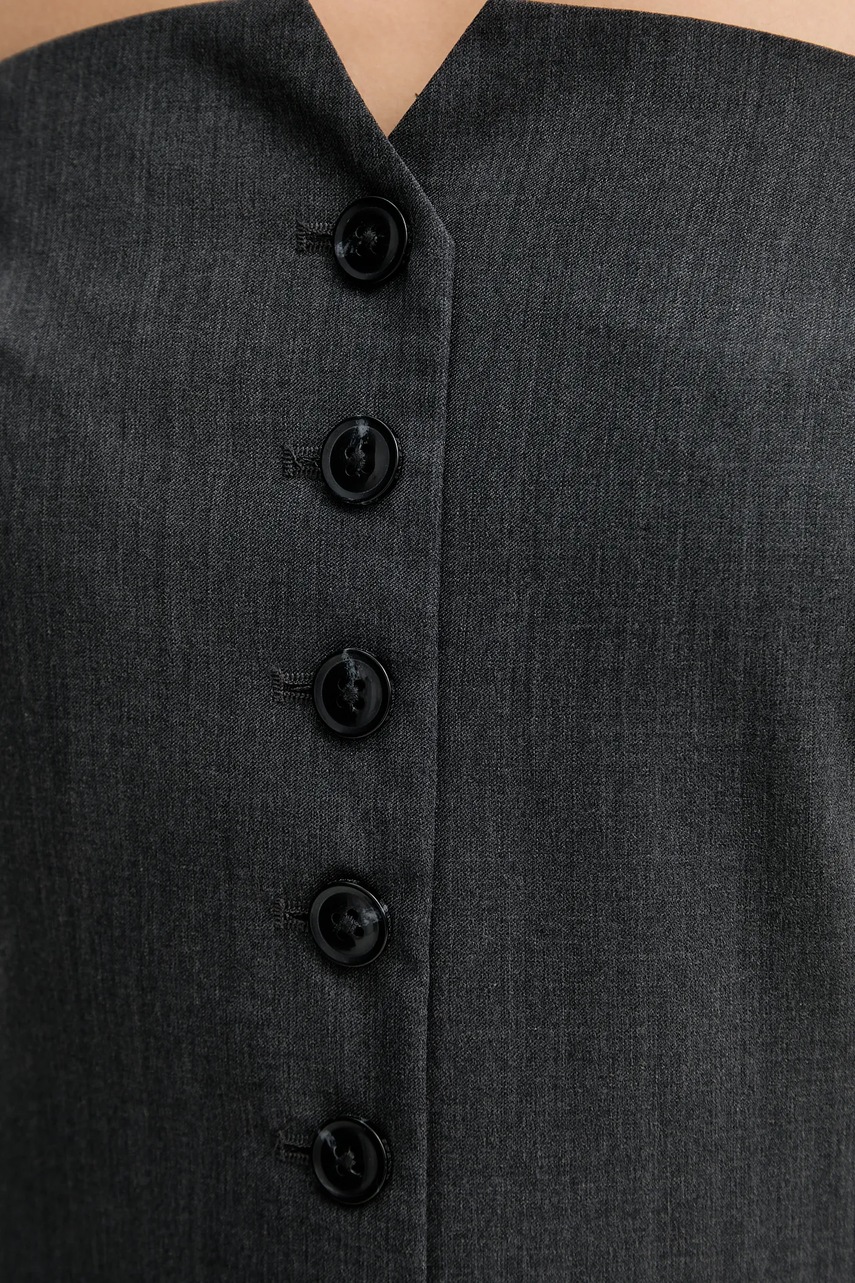 Šaty z vlněné směsi Samsoe Samsoe Saellen (obrázek 6)