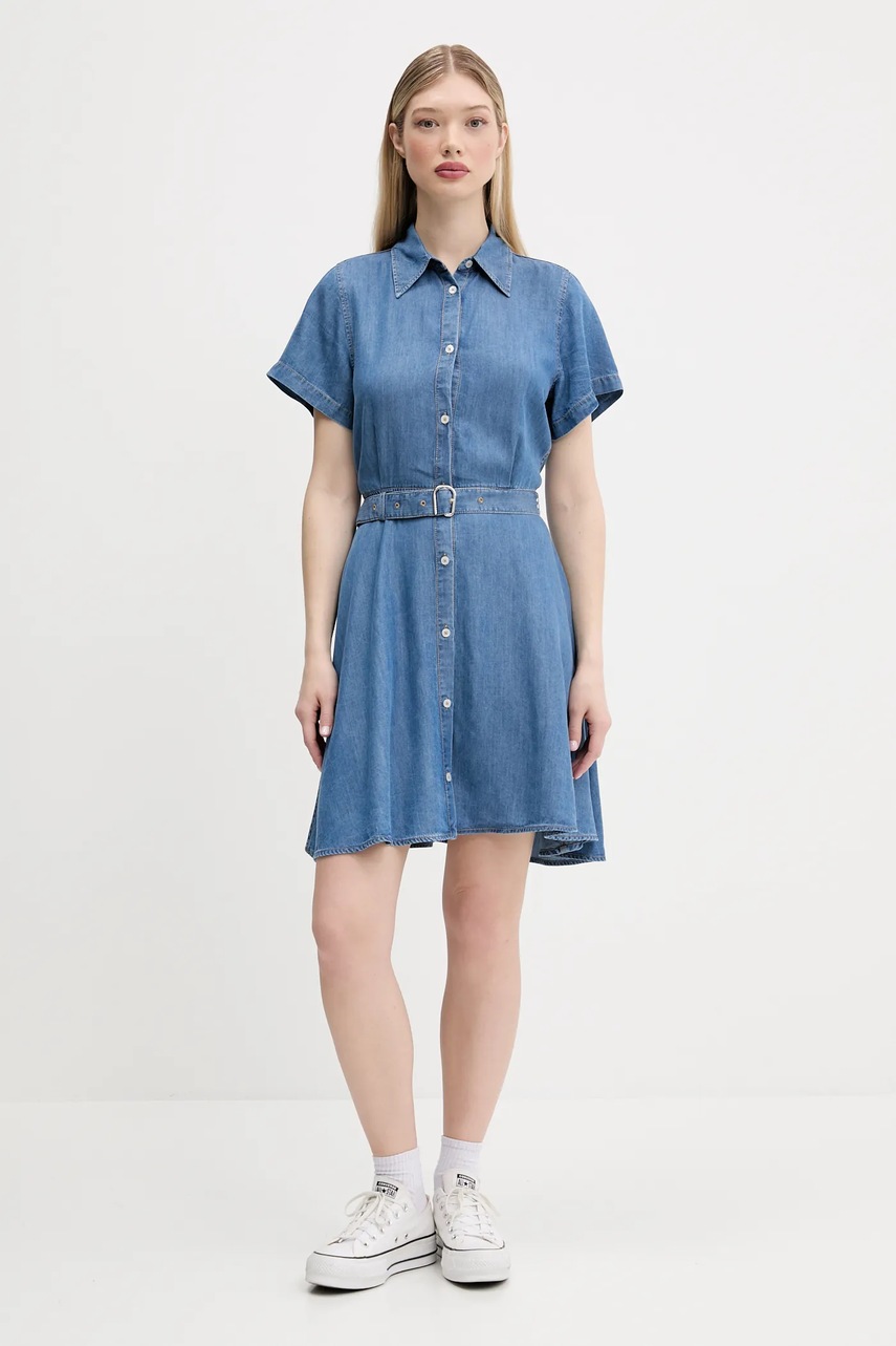 Платье HUGO mini расклешённое 50538862 Платье HUGO mini расклешённое 50538862