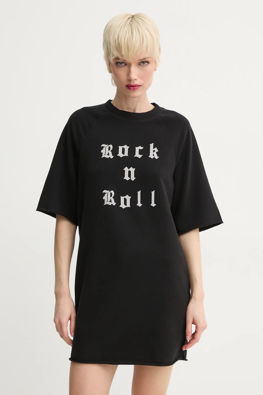 ZADIG&VOLTAIRE rochie culoarea negru, mini, dreaptă, JWDR01073