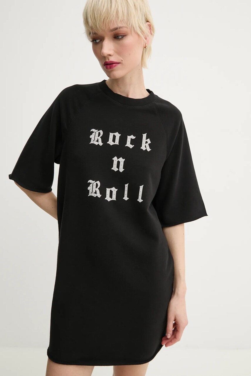 Сукня ZADIG&VOLTAIRE колір чорний mini пряма JWDR01073