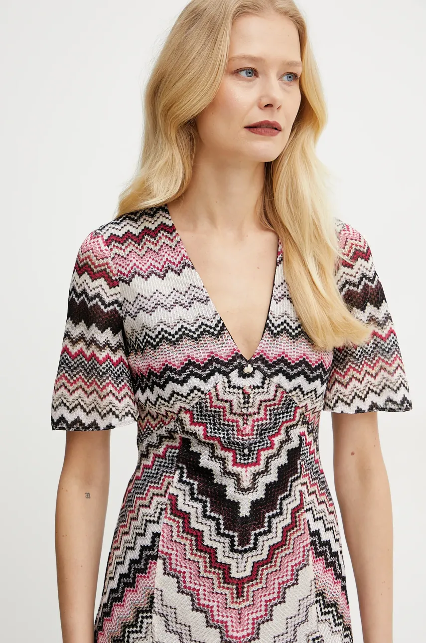 Платье Missoni цвет бежевый maxi расклешённое DS25SG1J.BR00ZV Платье Missoni цвет бежевый maxi расклешённое DS25SG1J.BR00ZV