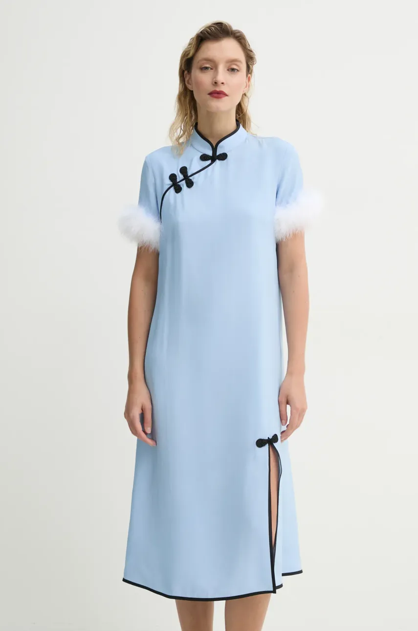 The Sleeper rochie midi, dreaptă, DRDR03P010F