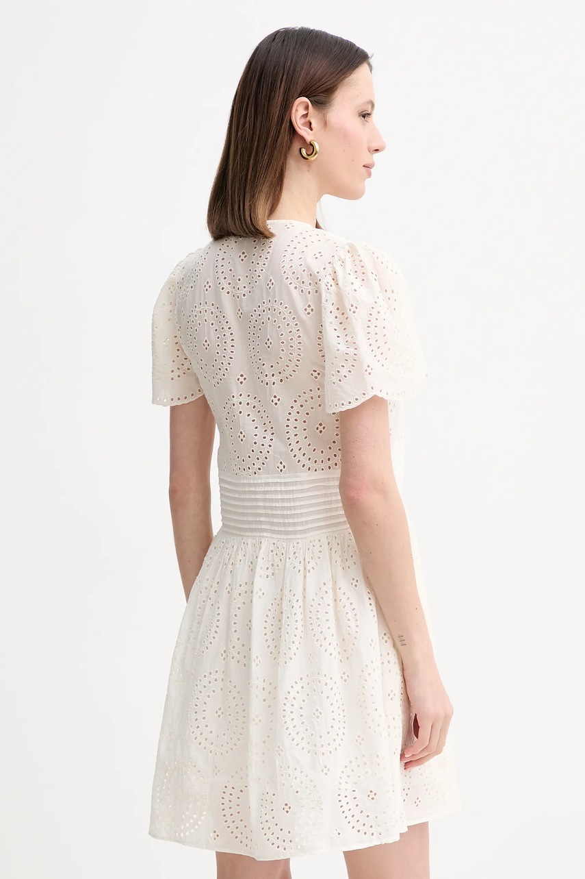 Bavlněné šaty BOSS Orange