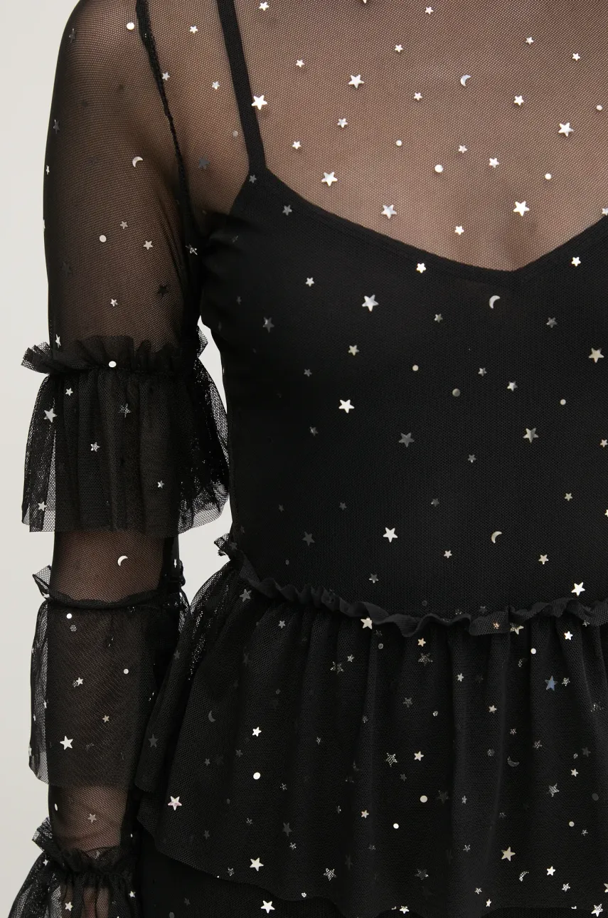 Šaty Never Fully Dressed Star Mesh