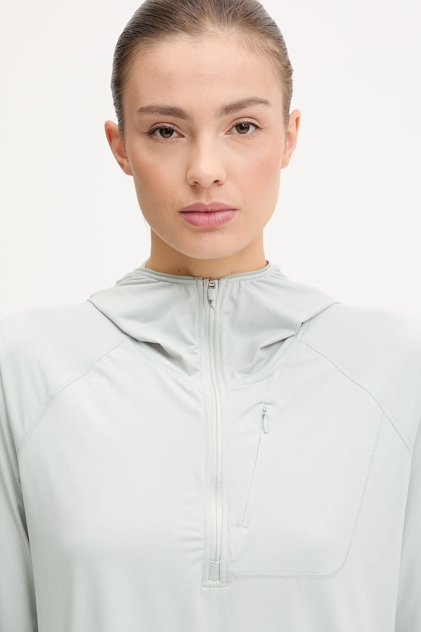 Сукня Helly Hansen SHINE SOLEN колір бірюзовий mini пряма 48256