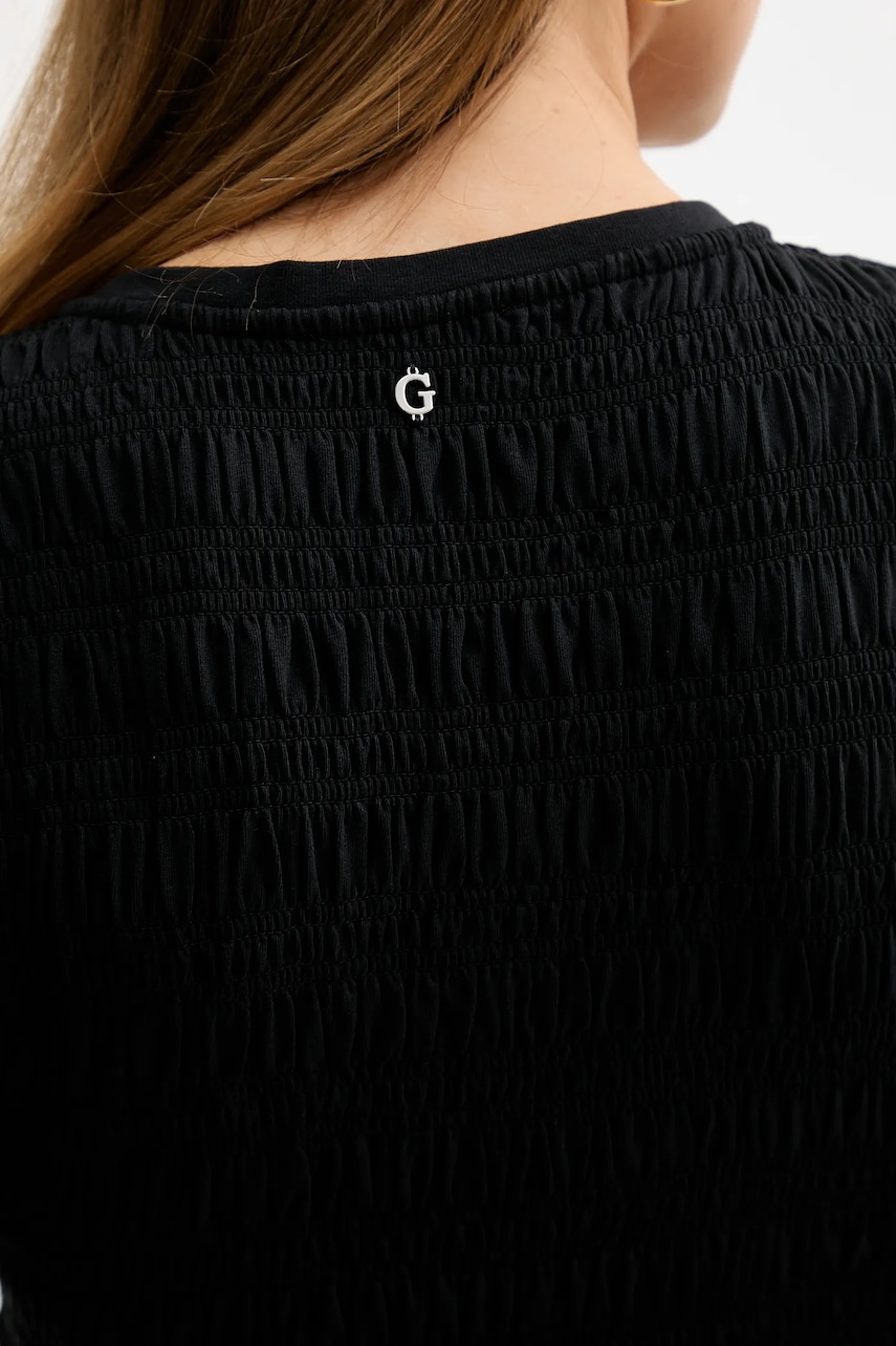 Сукня Guess CLAIRE колір чорний mini облягаюча W5GK34 KCSA2