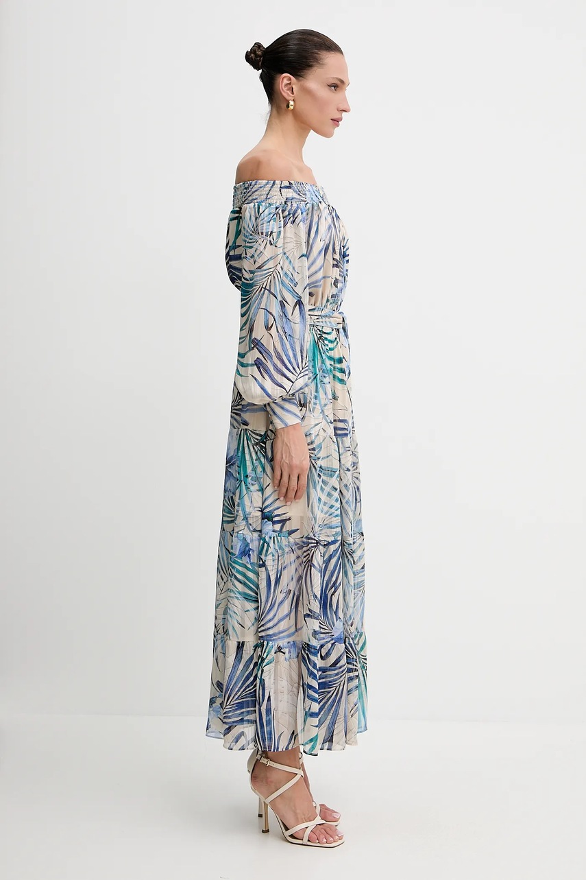 Платье Guess JOSEE maxi расклешённое W5GT16 WH9Z2 Платье Guess JOSEE maxi расклешённое W5GT16 WH9Z2