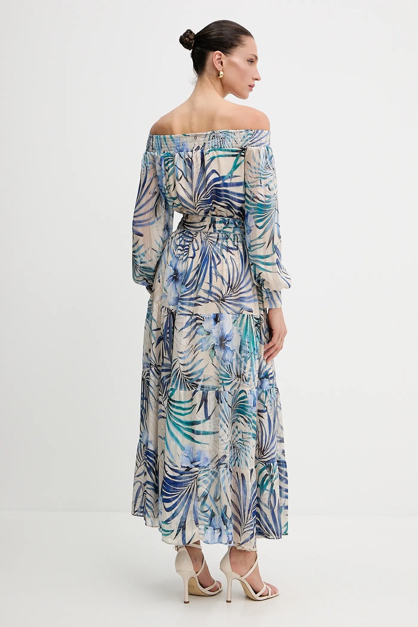 Сукня Guess JOSEE maxi розкльошена W5GT16 WH9Z2