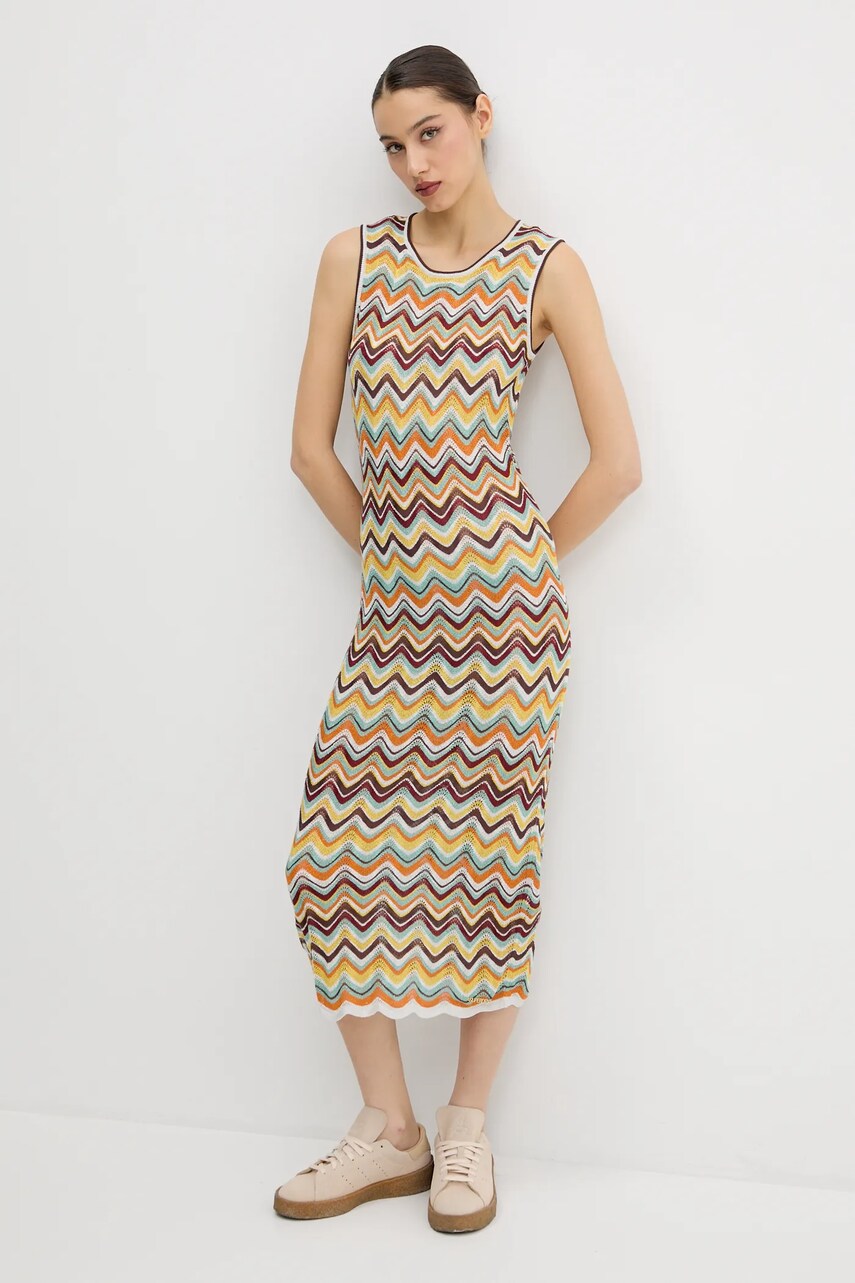 Сукня Superdry midi облягаюча W8011848A-F4W